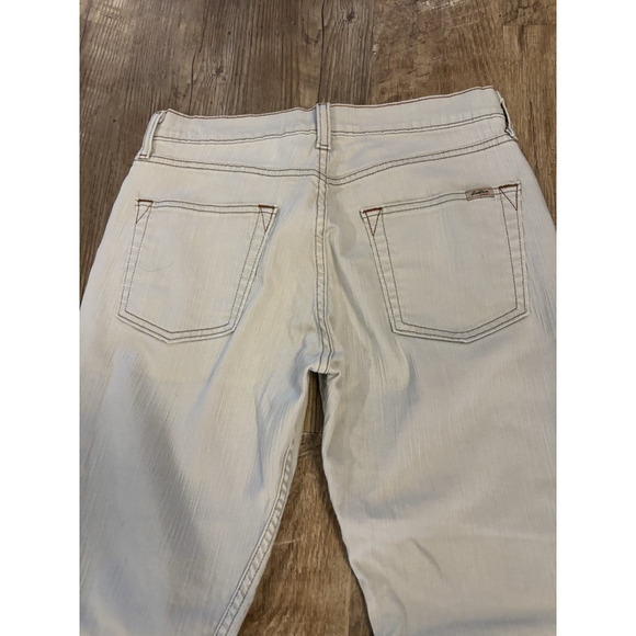 Levi Strauss Signature Bootcut Stretchy Denim Jeans Women 10 Short Gray Western - Picture 6 of 7